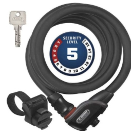 Antifurt Abus Phantom 8950/180 + suport TexKF, 180 cm [2]