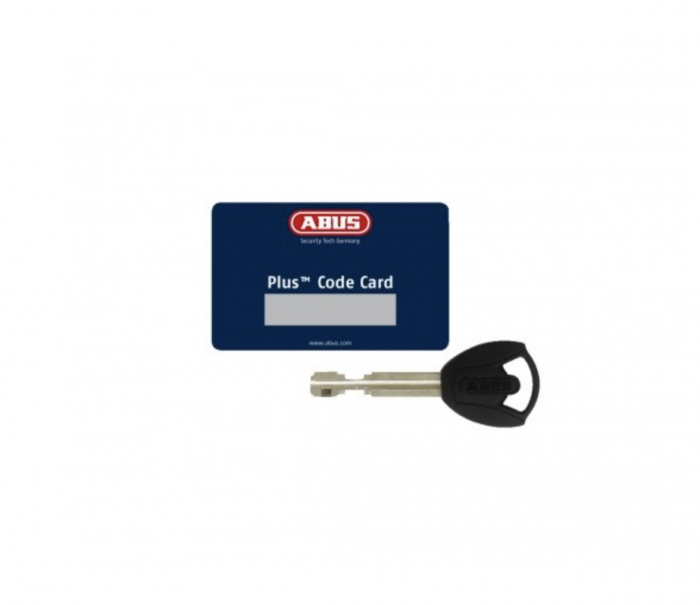 Antifurt Bicicleta Abus Bordo 6000K/90 + SH, Negru [2]