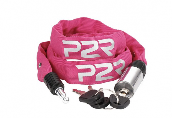 Antifurt Bicicleta P2R AVENIR - 4x1100 mm, Roz [2]