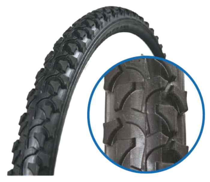 Anvelopa Bicicleta Colinelli ZY-012 - 14 x 1.95 Inch, Negru [2]