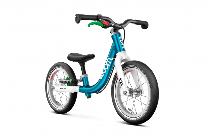 Bicicleta copii Woom 1 Go cu roti 12" albastru Metallic Blue [2]