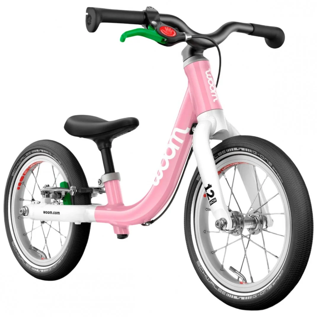 Bicicleta copii Woom 1 Go cu roti 12" powder pink [2]