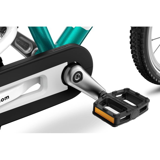 Bicicleta copii Woom 2 Go cu roti 14" verde Metallic Turquoise Petrol [6]