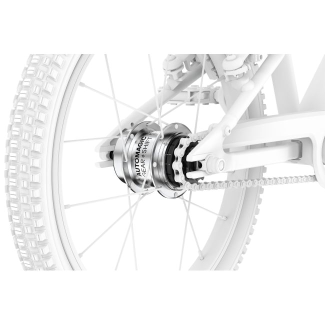 Bicicleta copii Woom 3 Automagic Go cu roti 16" - albastru Metallic Turquoise Petrol [3]