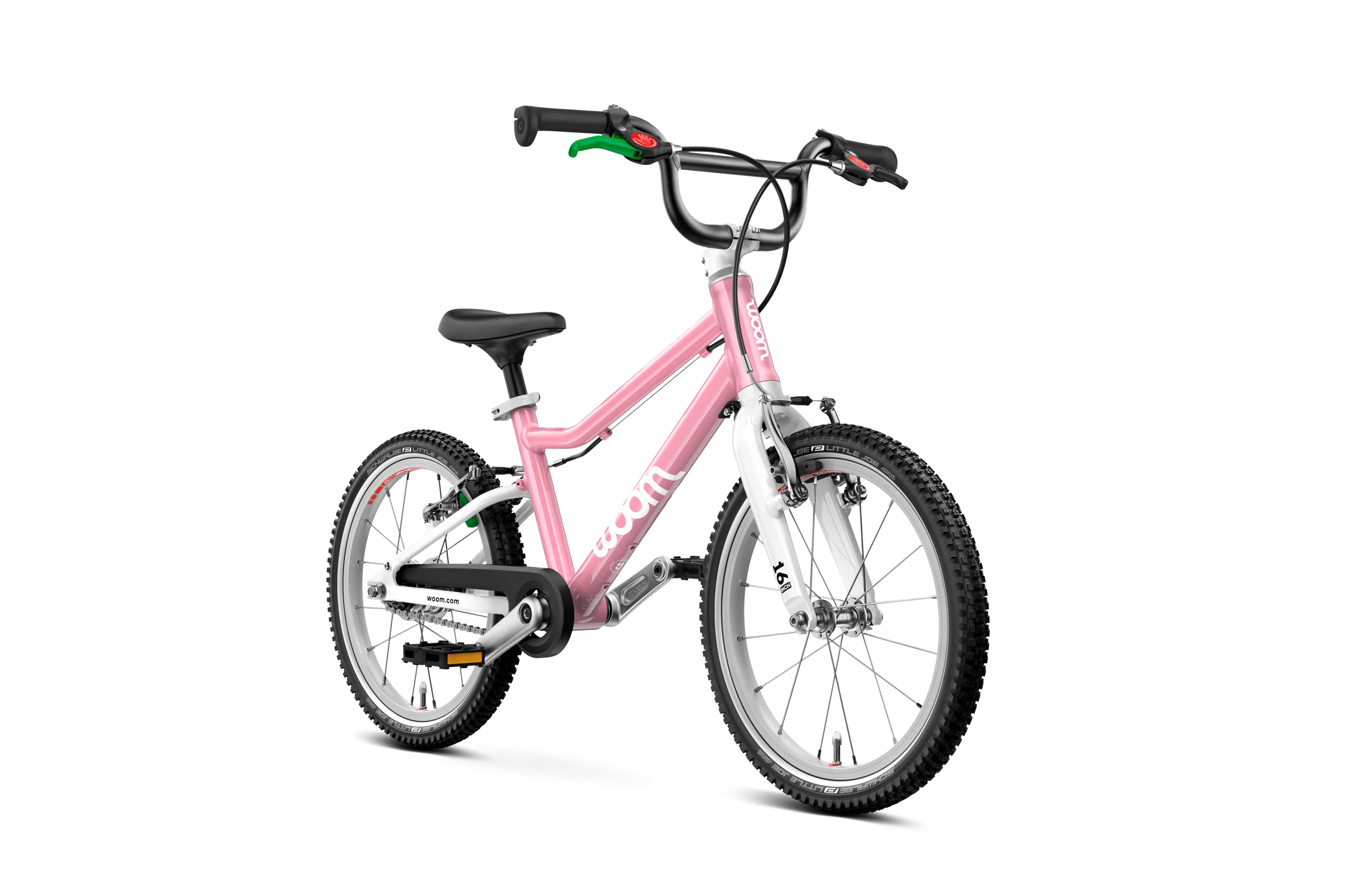 Bicicleta copii Woom 3 Automagic Go cu roti 16" - powder pink [2]