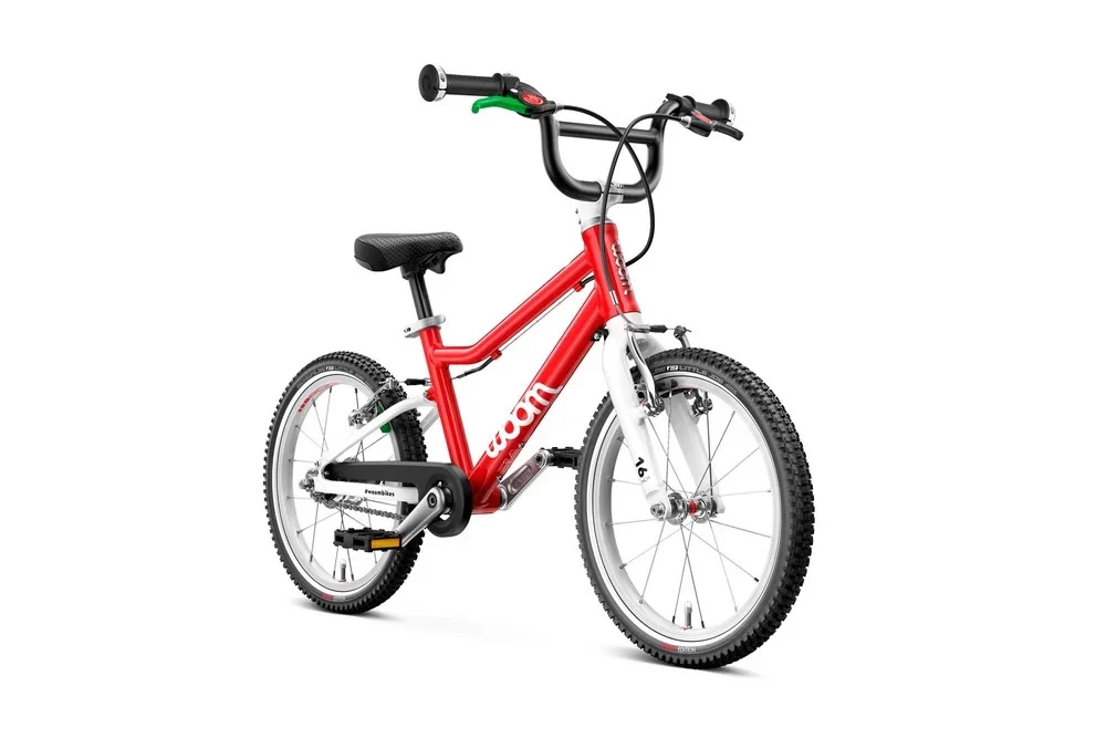 Bicicleta copii WOOM 3 Automagic Rosu [2]