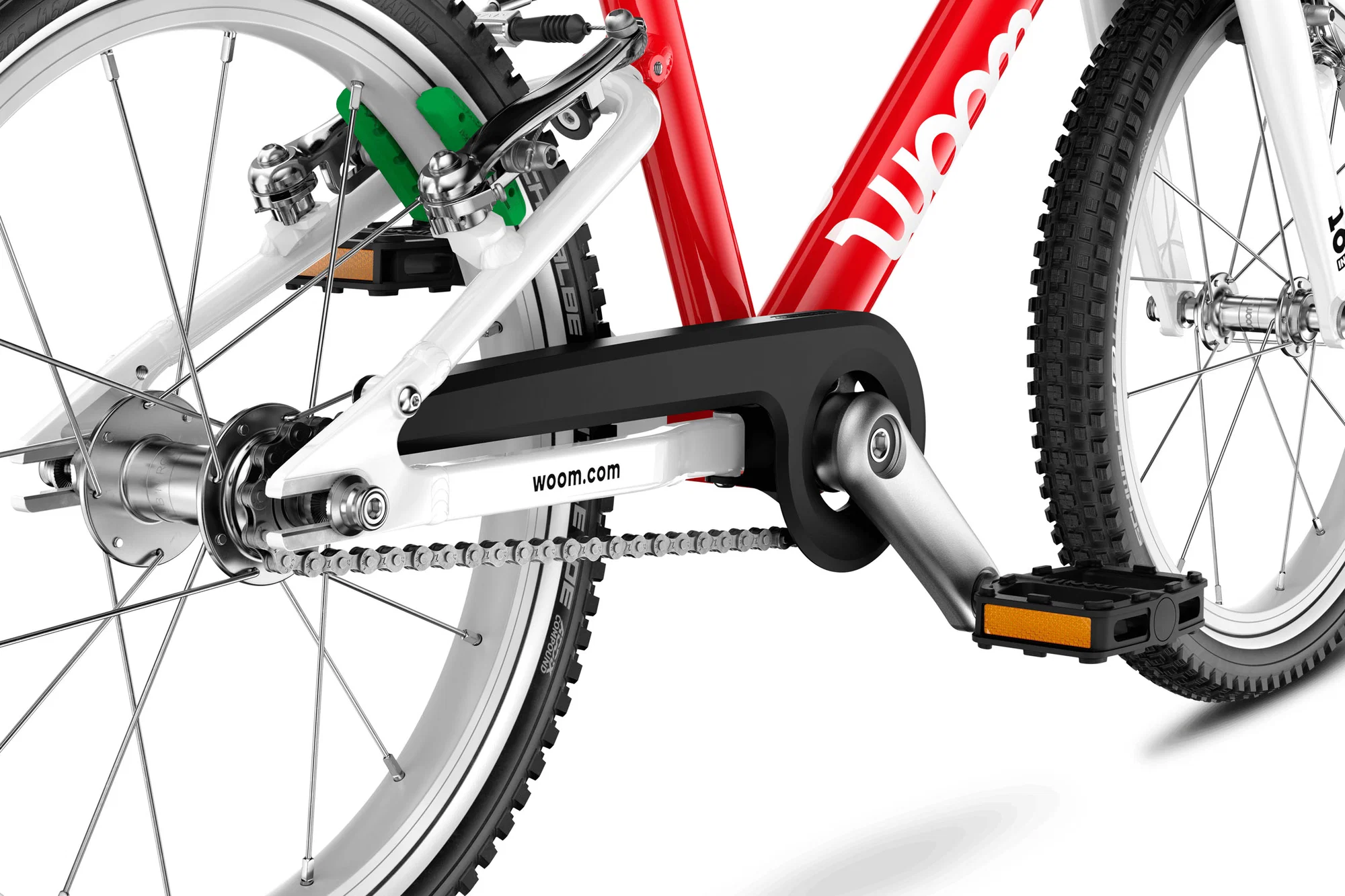 Bicicleta copii Woom 3 Go cu roti 16" rosu Woom Red [4]