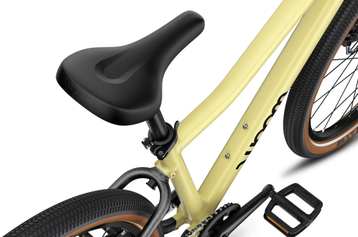 Bicicleta copii Woom 4 Explore cu roti 20" galben Mellow Yellow [8]