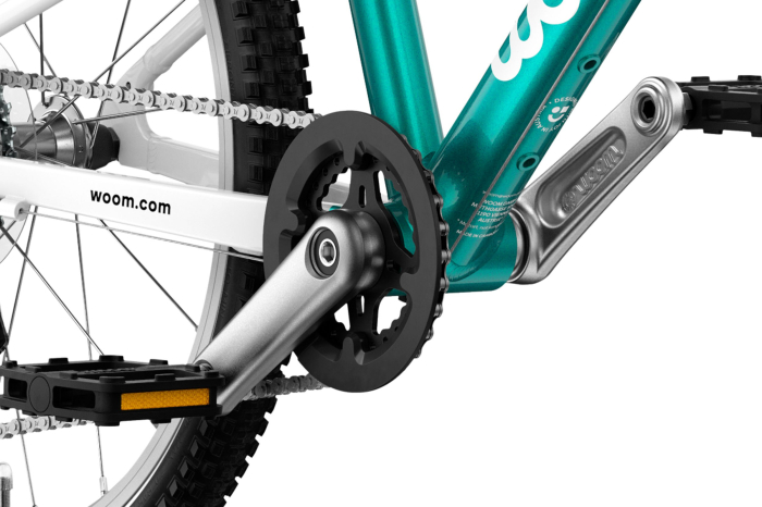 Bicicletă copii Woom 4 Go cu roți 20" Mettalic Petrol [4]