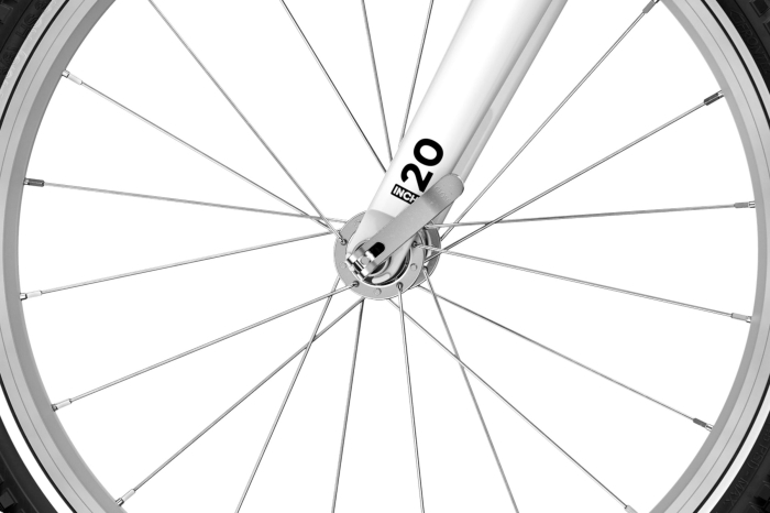 Bicicletă copii Woom 4 Go cu roți 20" Mettalic Petrol [5]