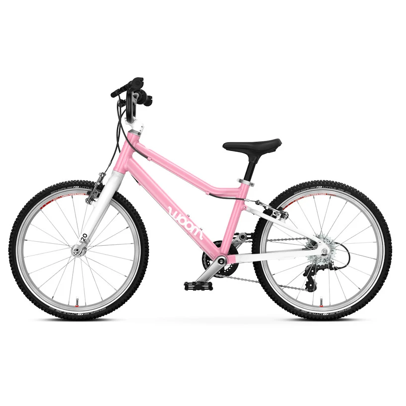 Bicicletă copii Woom 4 Go cu roți 20" Powder Pink [4]