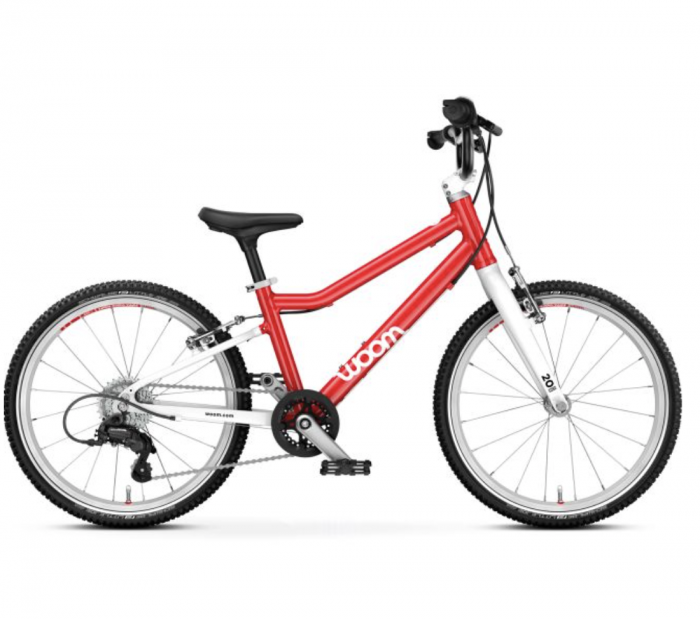 Bicicleta copii Woom 4 Go cu roti 20" rosu Woom Red [1]