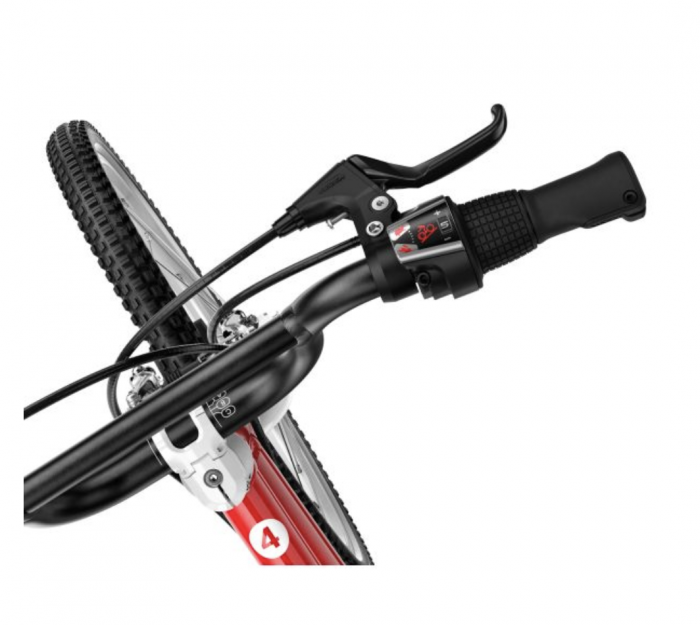 Bicicleta copii Woom 4 Go cu roti 20" rosu Woom Red [6]