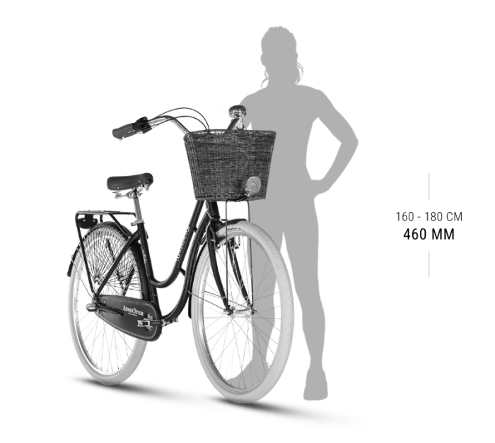 Bicicleta de oras KELLYS Arwen Dutch Steel Blue, 28", cadru 460 mm (S) [3]