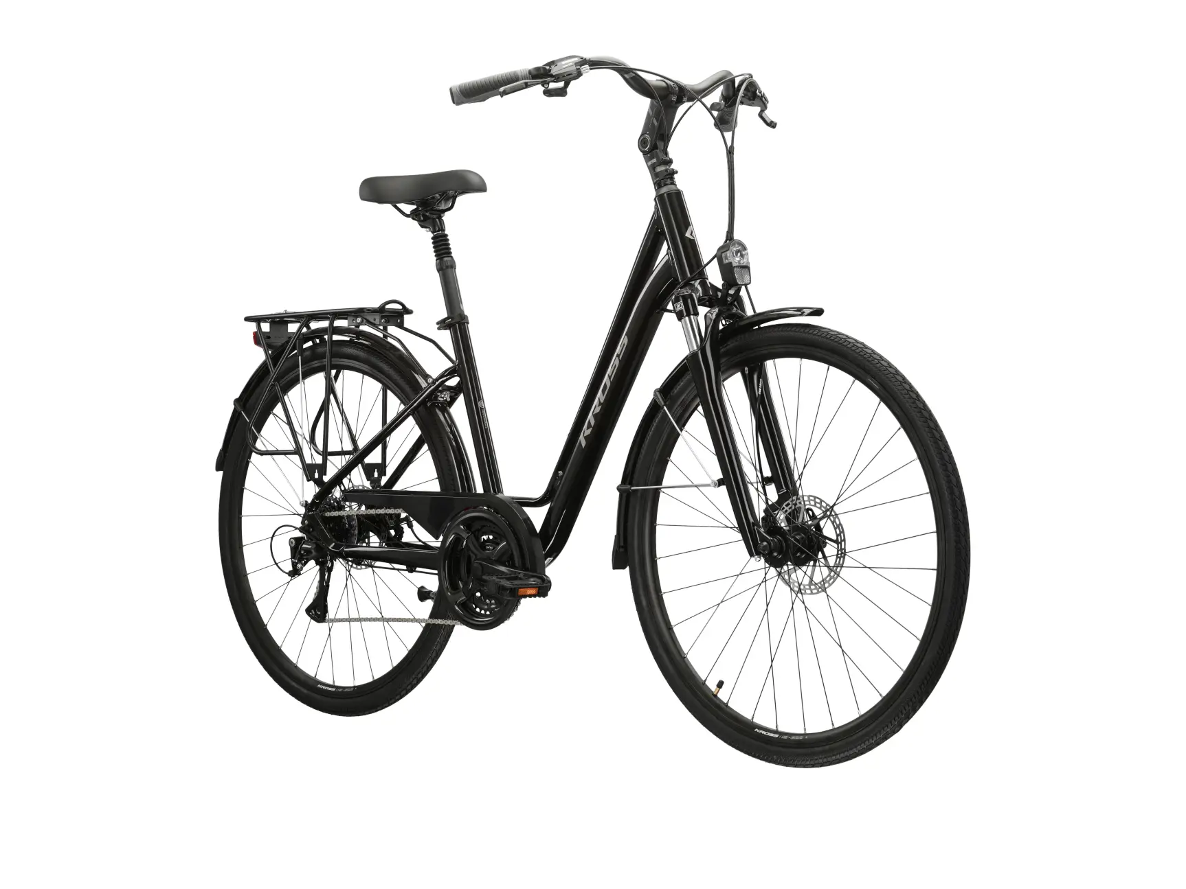 Bicicletă de oraș KROSS Sentio 3.0 roata 28", cadru 20", neagra [2]