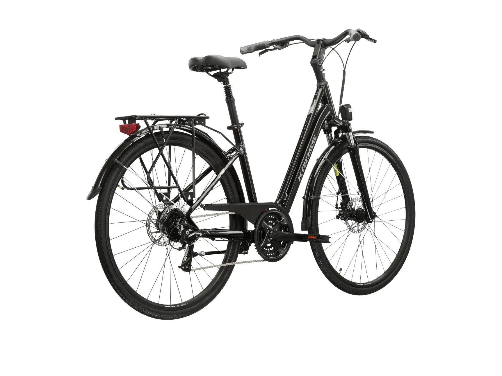 Bicicletă de oraș KROSS Sentio 3.0 roata 28", cadru 20", neagra [3]