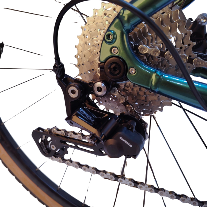 Bicicleta Gravel Devron 1.0 - 28 inch, M (480 mm), Verde [7]