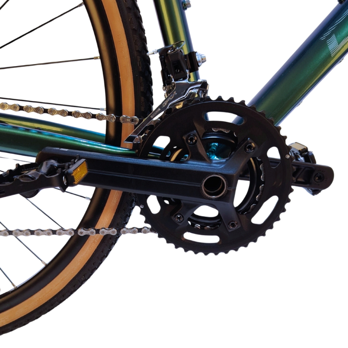 Bicicleta Gravel Devron 1.0 - 28 inch, M (480 mm), Verde [6]