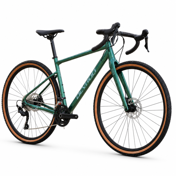Bicicleta Gravel Devron 1.0 - 28 inch, M (480 mm), Verde [2]