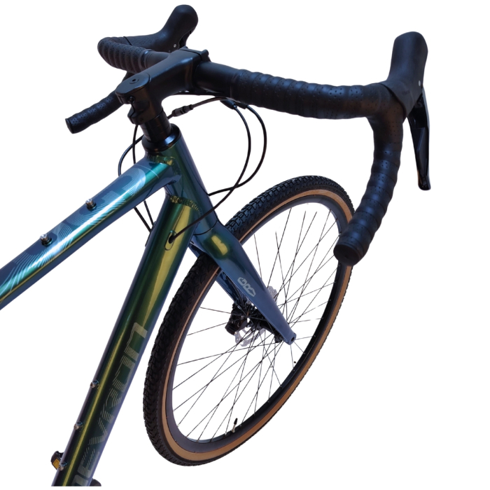 Bicicleta Gravel Devron 1.0 - 28 inch, M (480 mm), Verde [2]