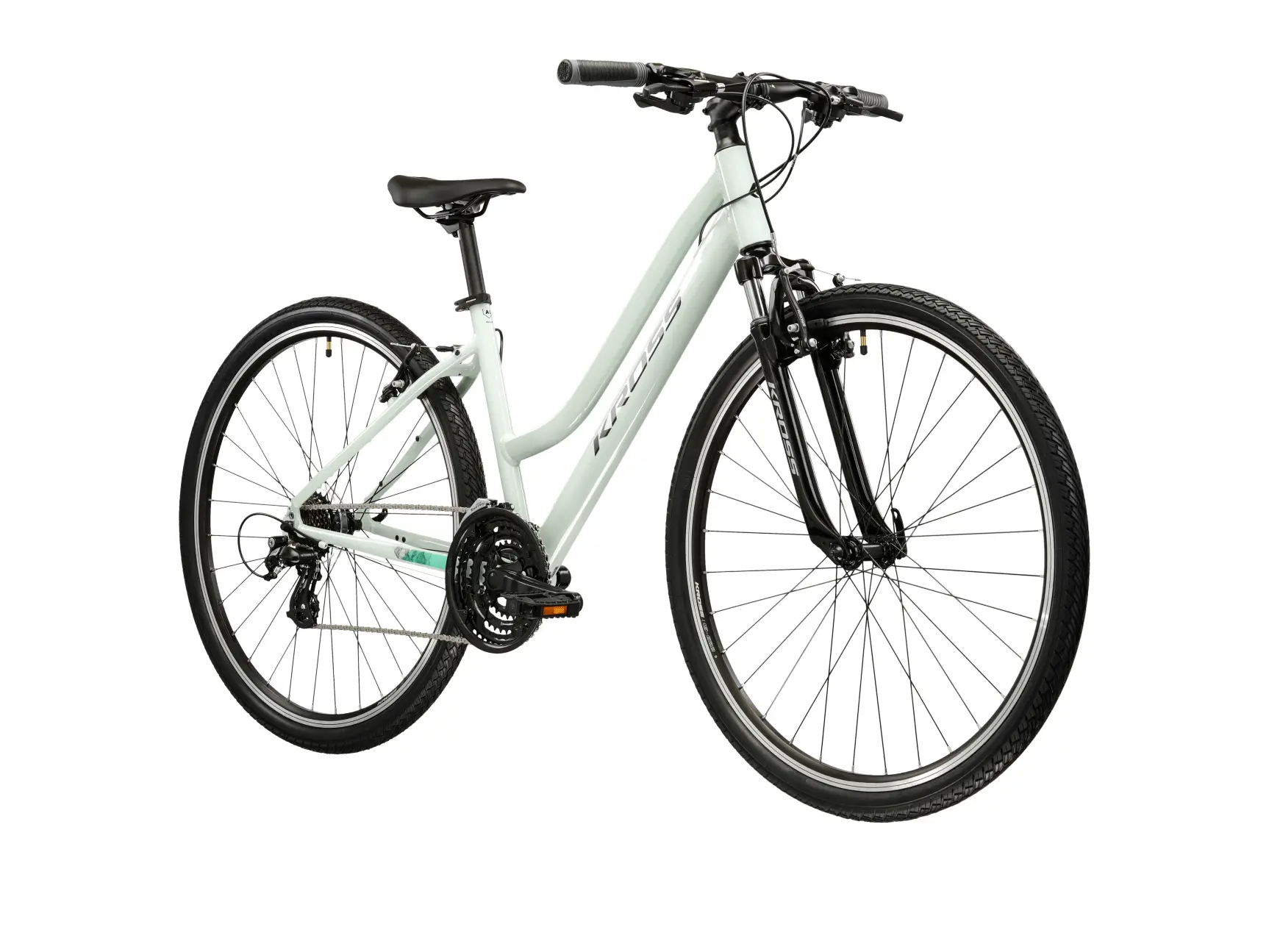Bicicleta Kross Evado 2.0 mint / black / glossy, roata 28", cadru L (480 mm) [3]