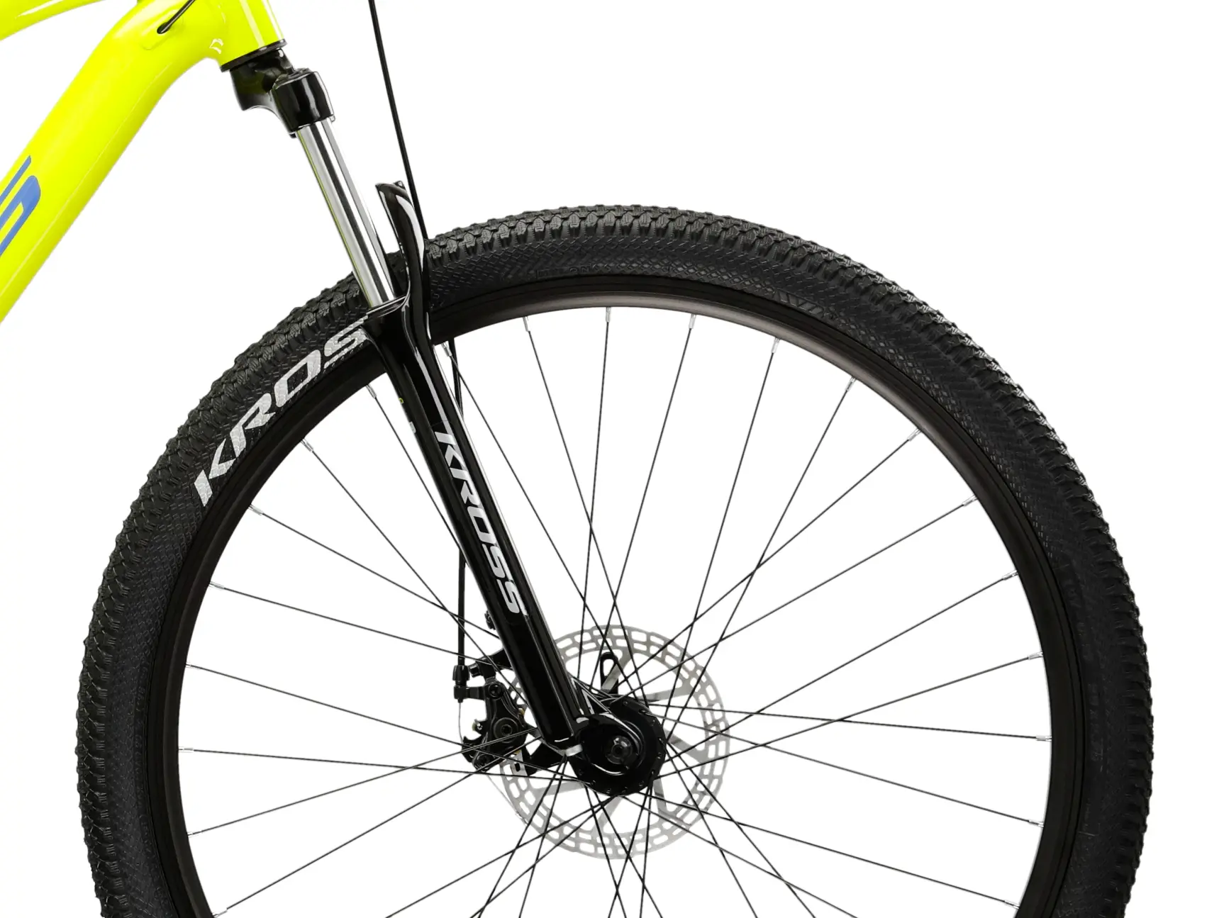 Bicicleta Kross Hexagon 2.0 29" - model 2025 verde lime / albastru / lucios - L (18") [6]