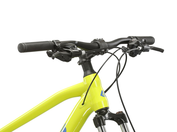 Bicicletă Kross Hexagon 2.0 29" - model 2025 verde lime / albastru / lucios - L (18") [5]