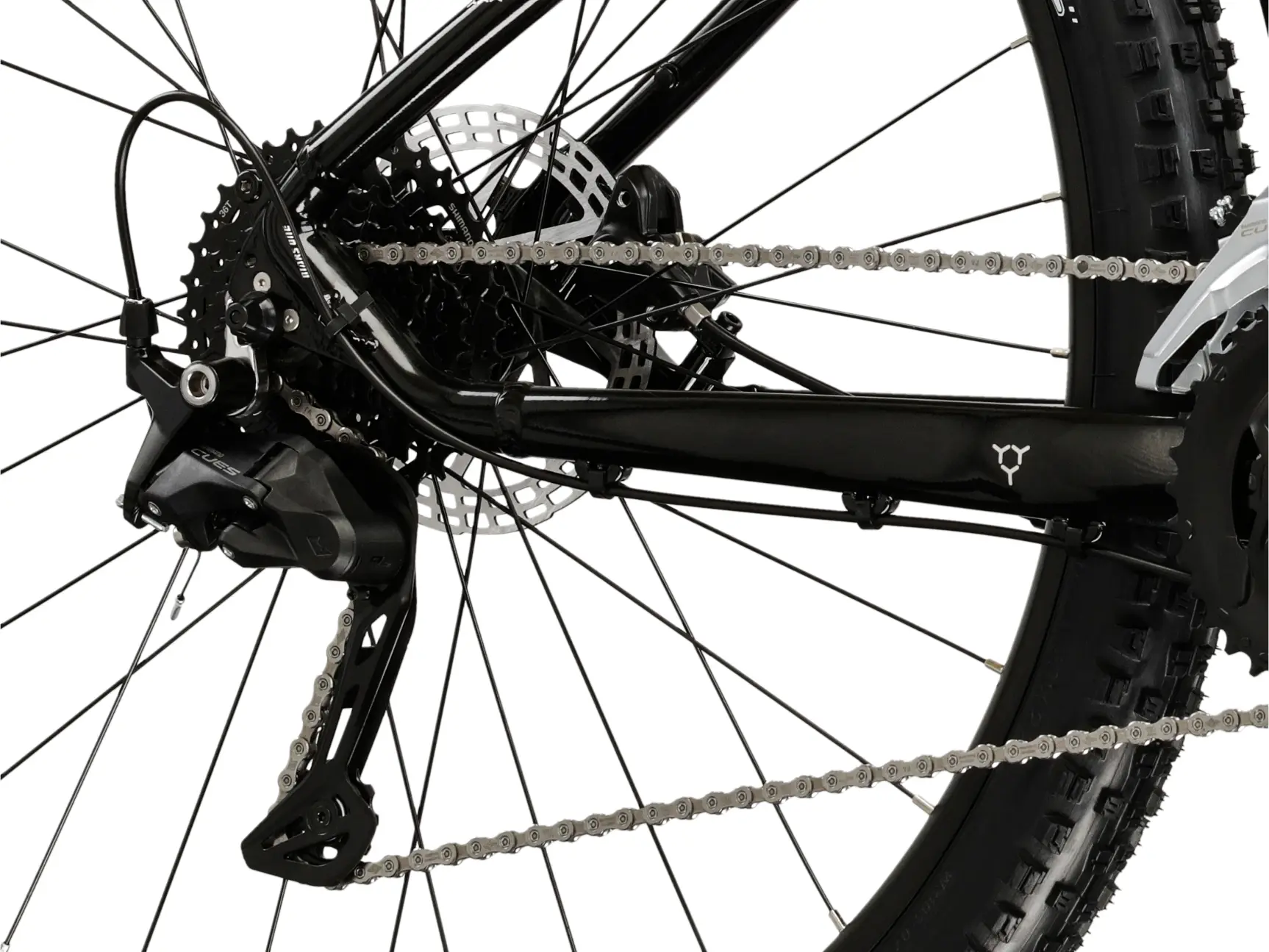 Bicicleta Kross HEXAGON 5.0, negru 27,5", cadru S (380 mm) [7]