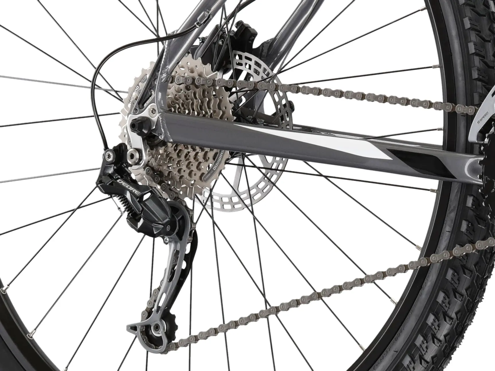 Bicicleta Kross Hexagon 7.0M, Roti 29 Graphite White Black [7]