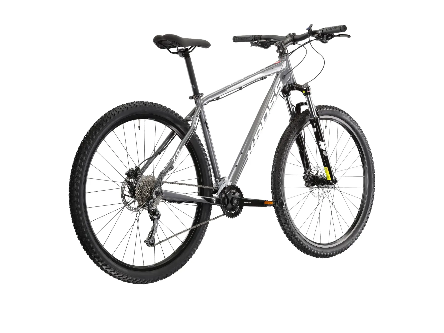Bicicleta Kross Hexagon 7.0M, Roti 29 Graphite White Black [3]
