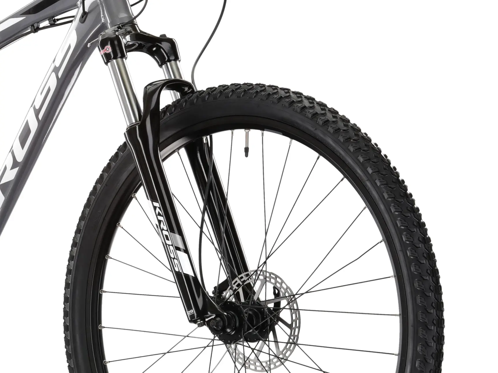 Bicicleta Kross Hexagon 7.0M, Roti 29 Graphite White Black [5]