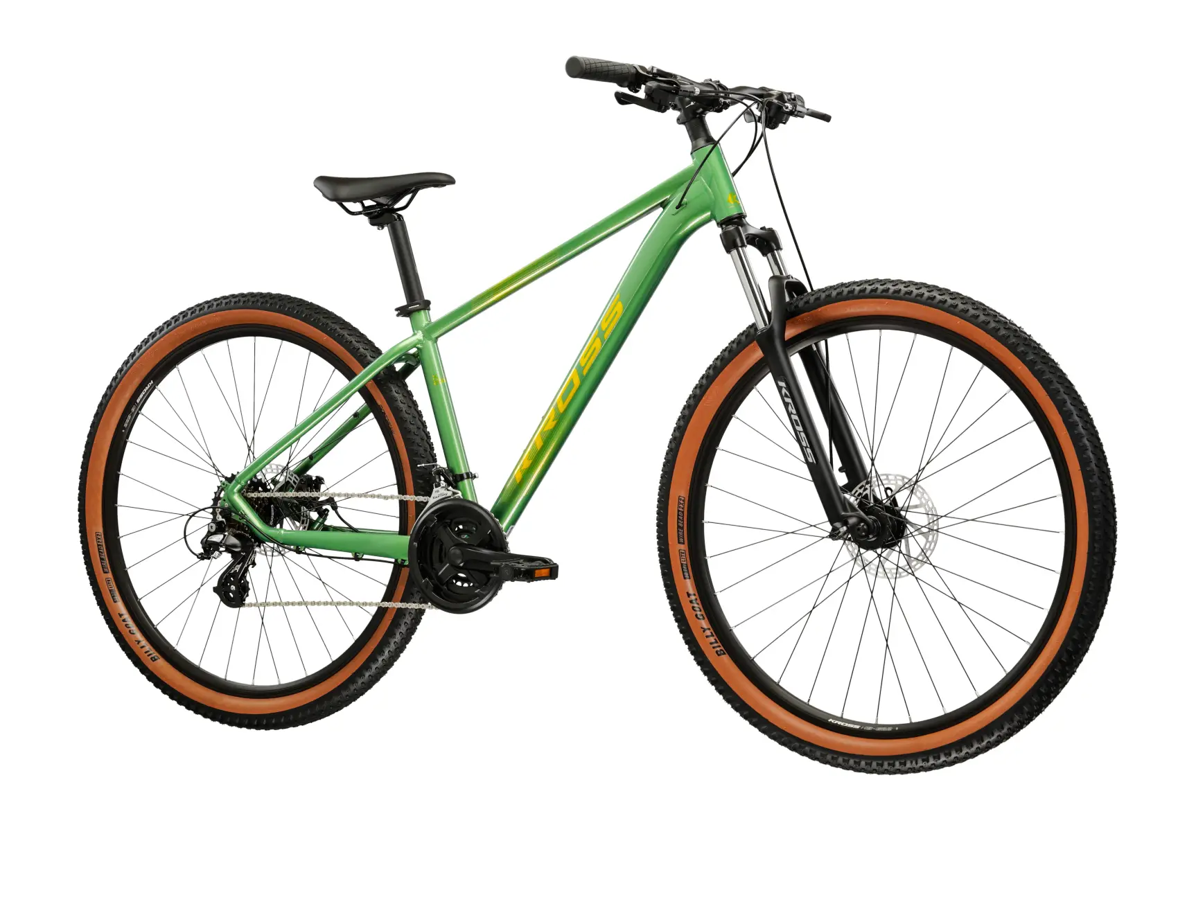 Bicicleta Kross Hexagon X200 verde, roata 27,5", cadru S (380 mm) [2]