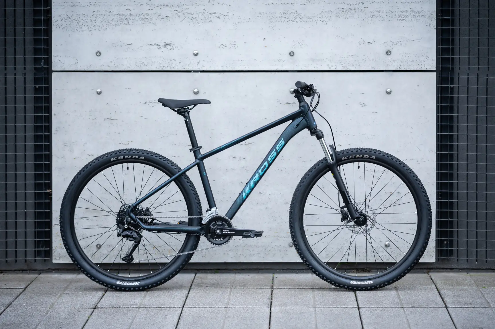 Bicicleta KROSS Hexagon X300 navy blue, roata 27,5", cadru M (17") [2]