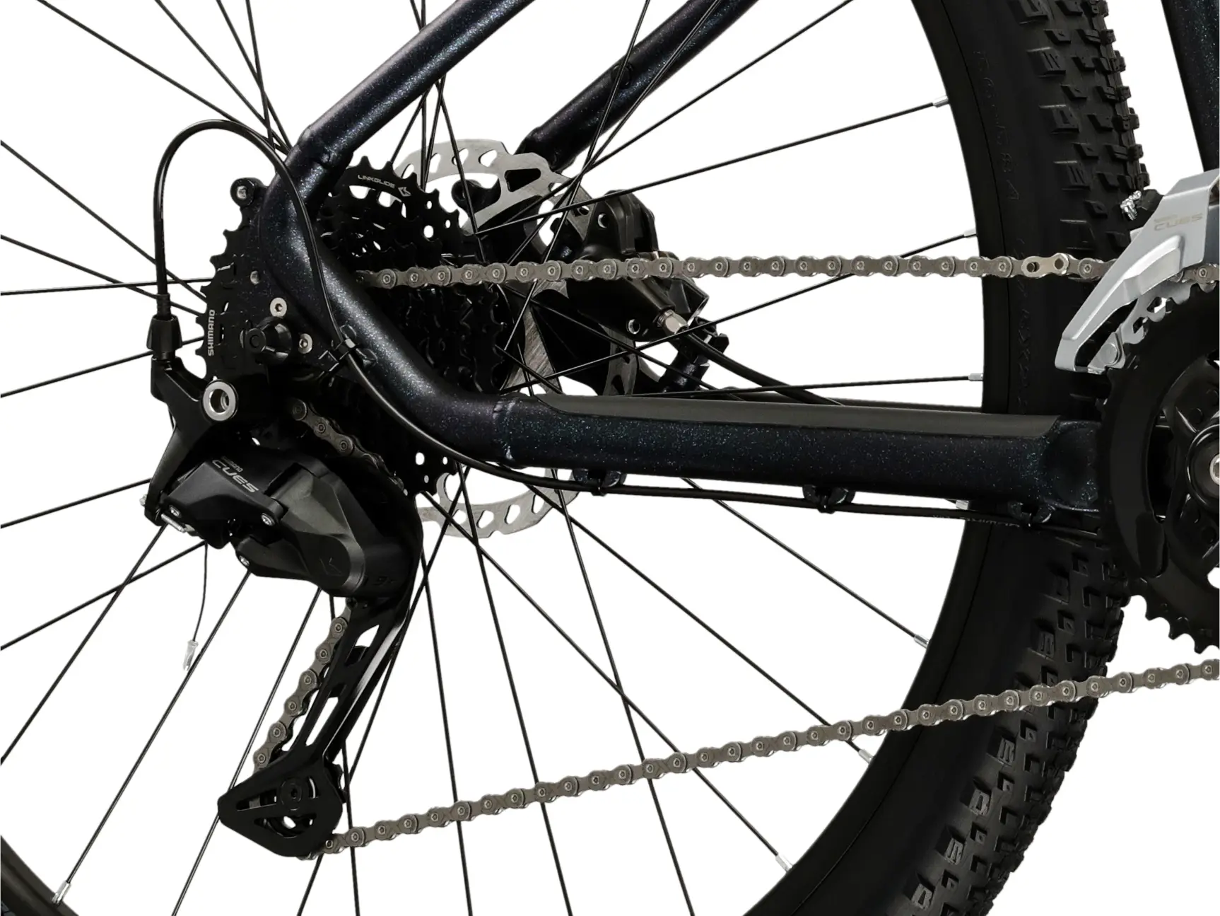 Bicicleta KROSS Hexagon X300 navy blue, roata 27,5", cadru S (380 mm) [6]