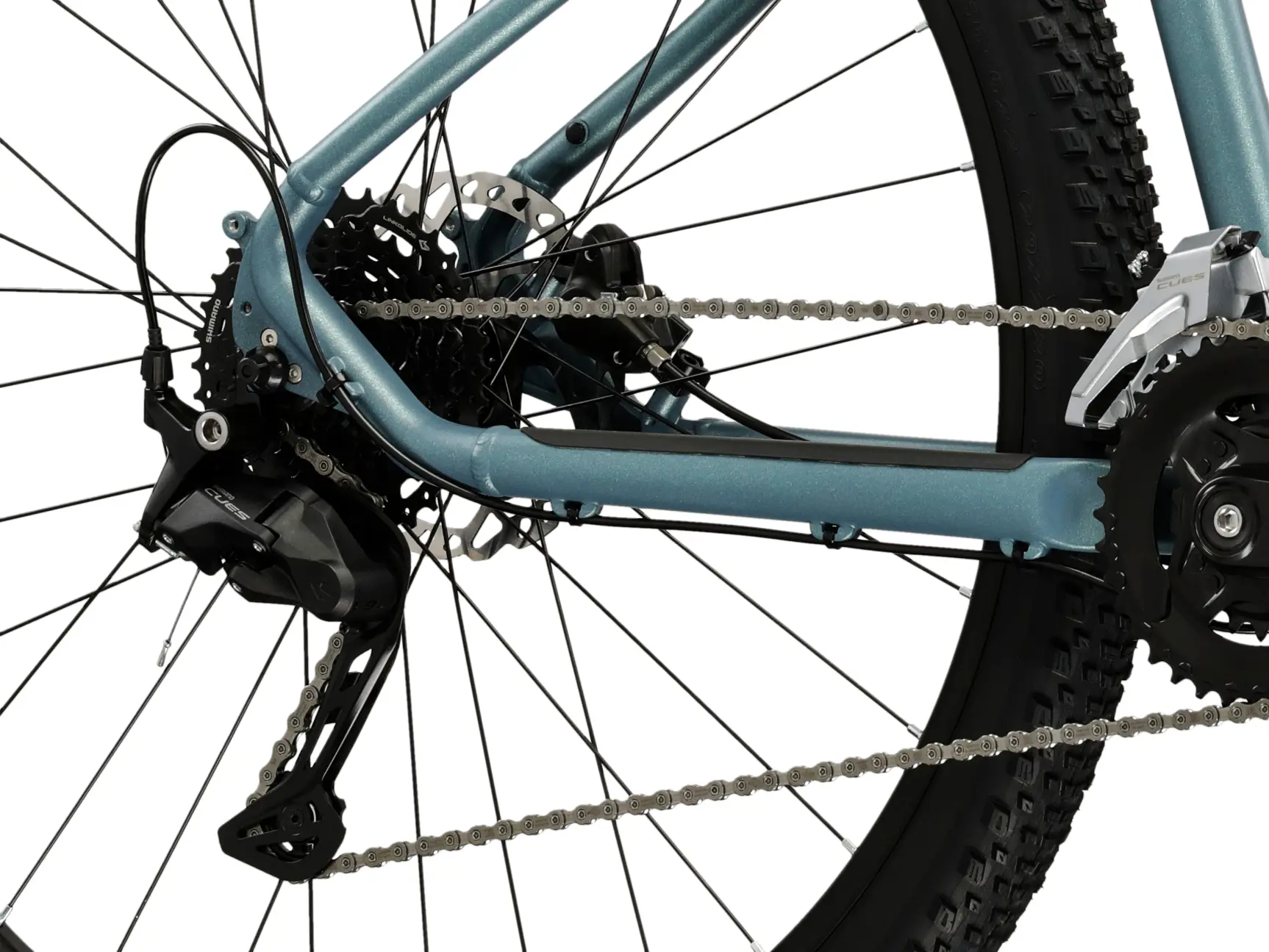 Bicicleta KROSS Lea X300 green / copper, roata 27,5", cadru XS (356 mm) [6]
