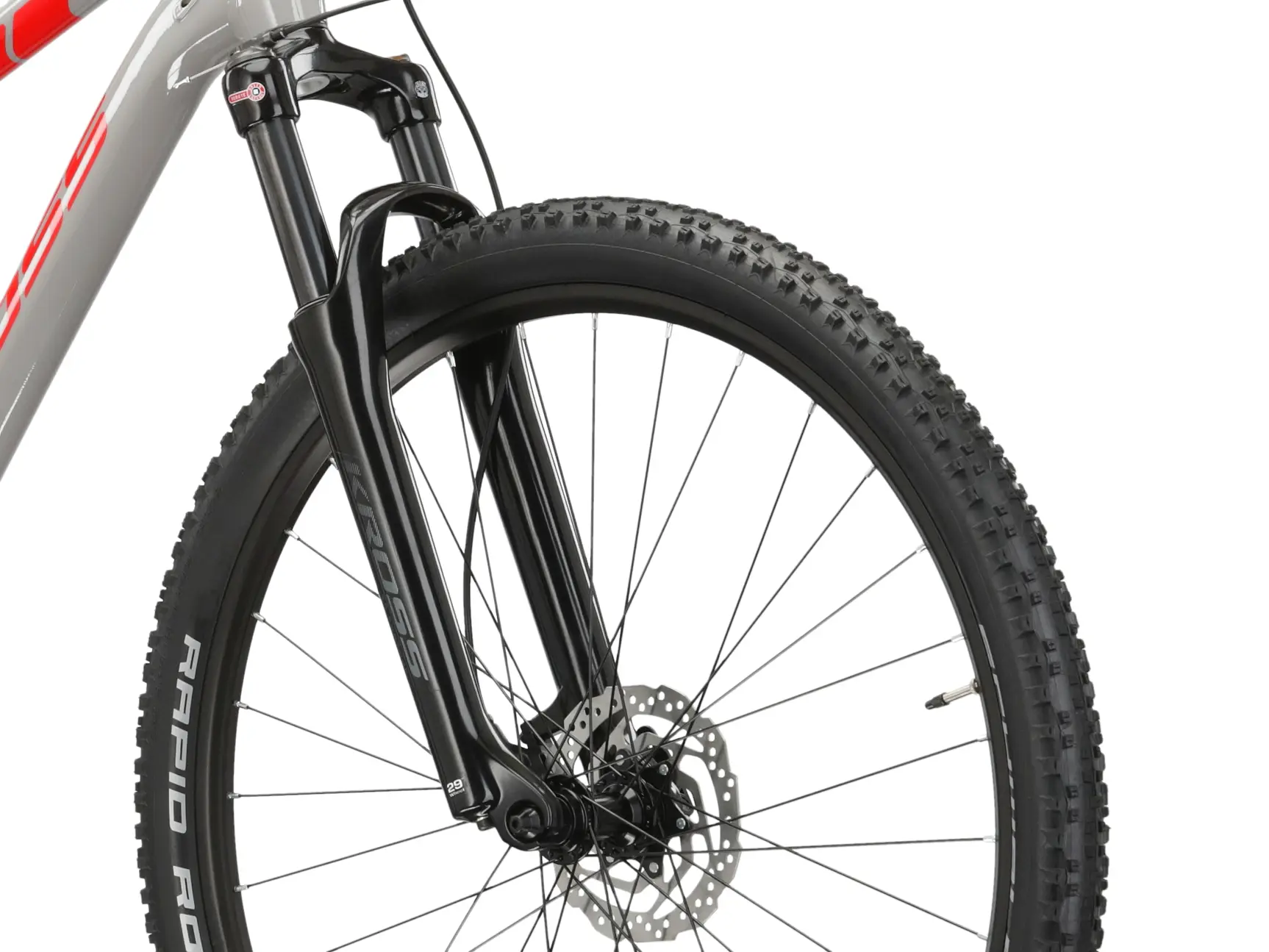 Bicicleta Kross Level 4.0, Roti 29 Inch,Culoare Gray Red Glossy [5]