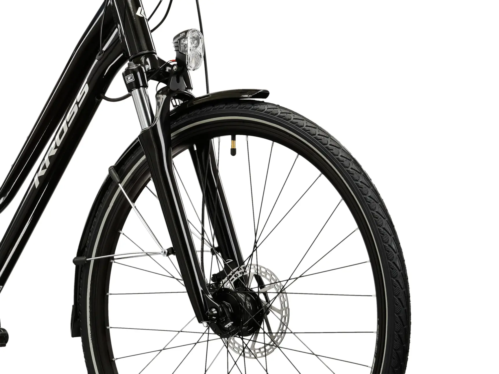Bicicletă KROSS TRANS 4.0 28", neagra, M - 440 mm [4]