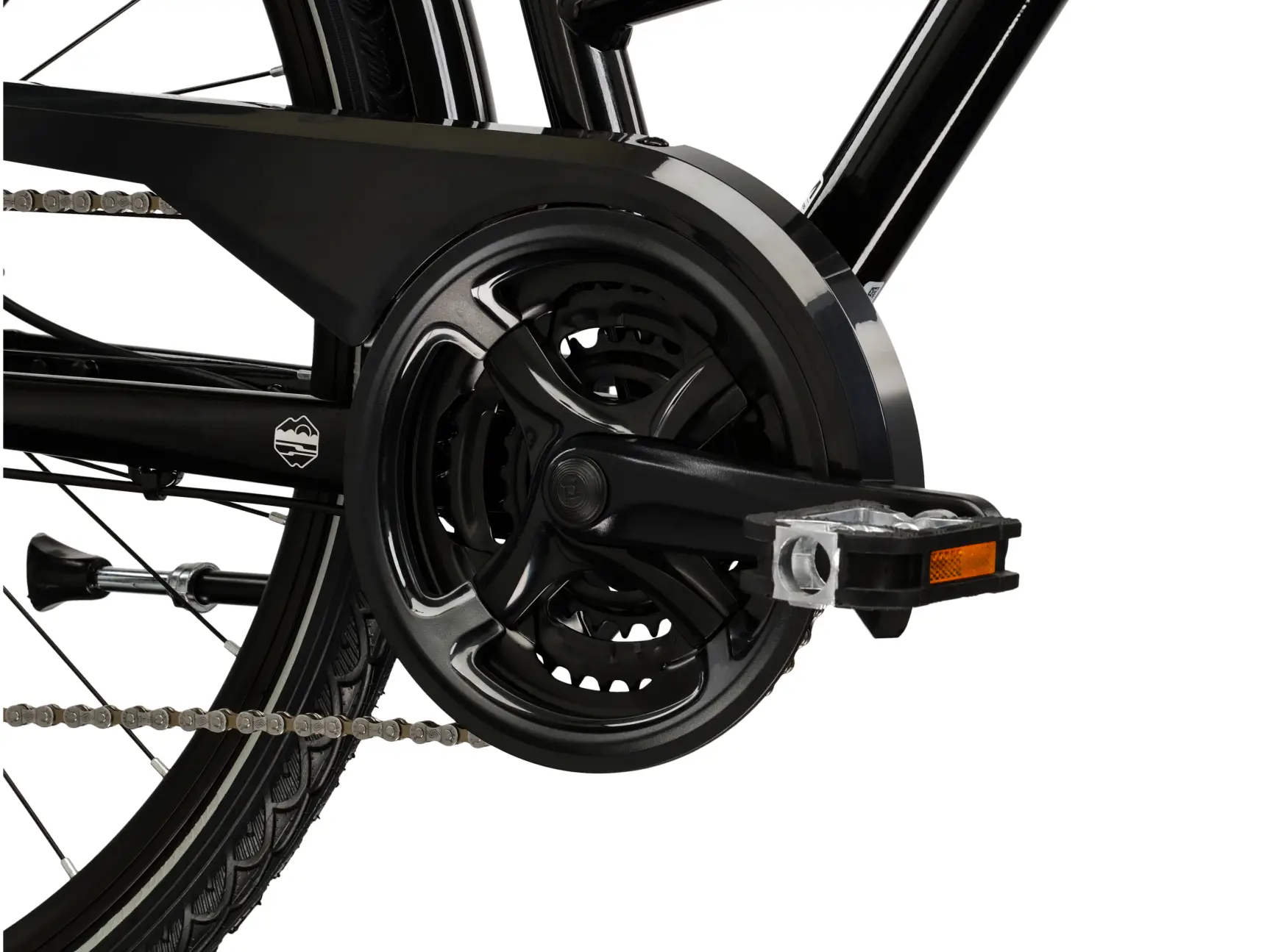 Bicicletă KROSS TRANS 4.0 28", neagra, M - 440 mm [7]