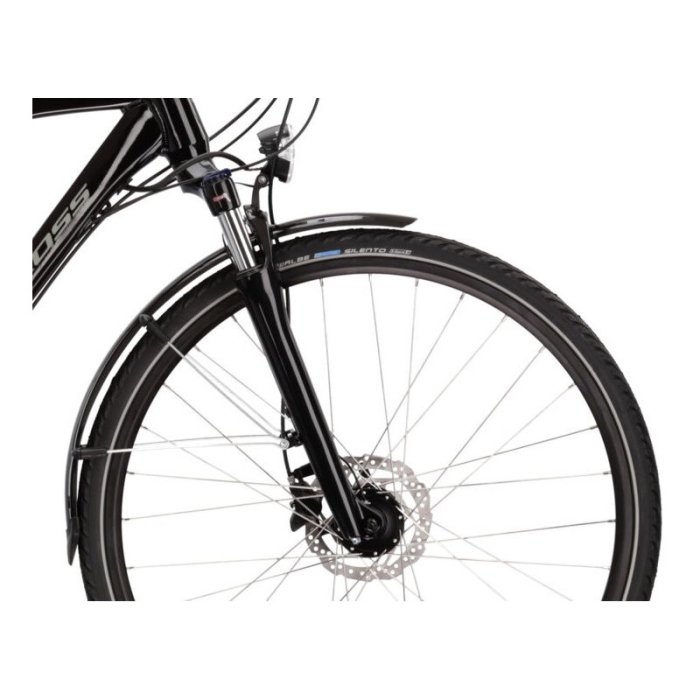 Bicicletă Kross Trans 5.0 28 negru-gri, 17" [8]