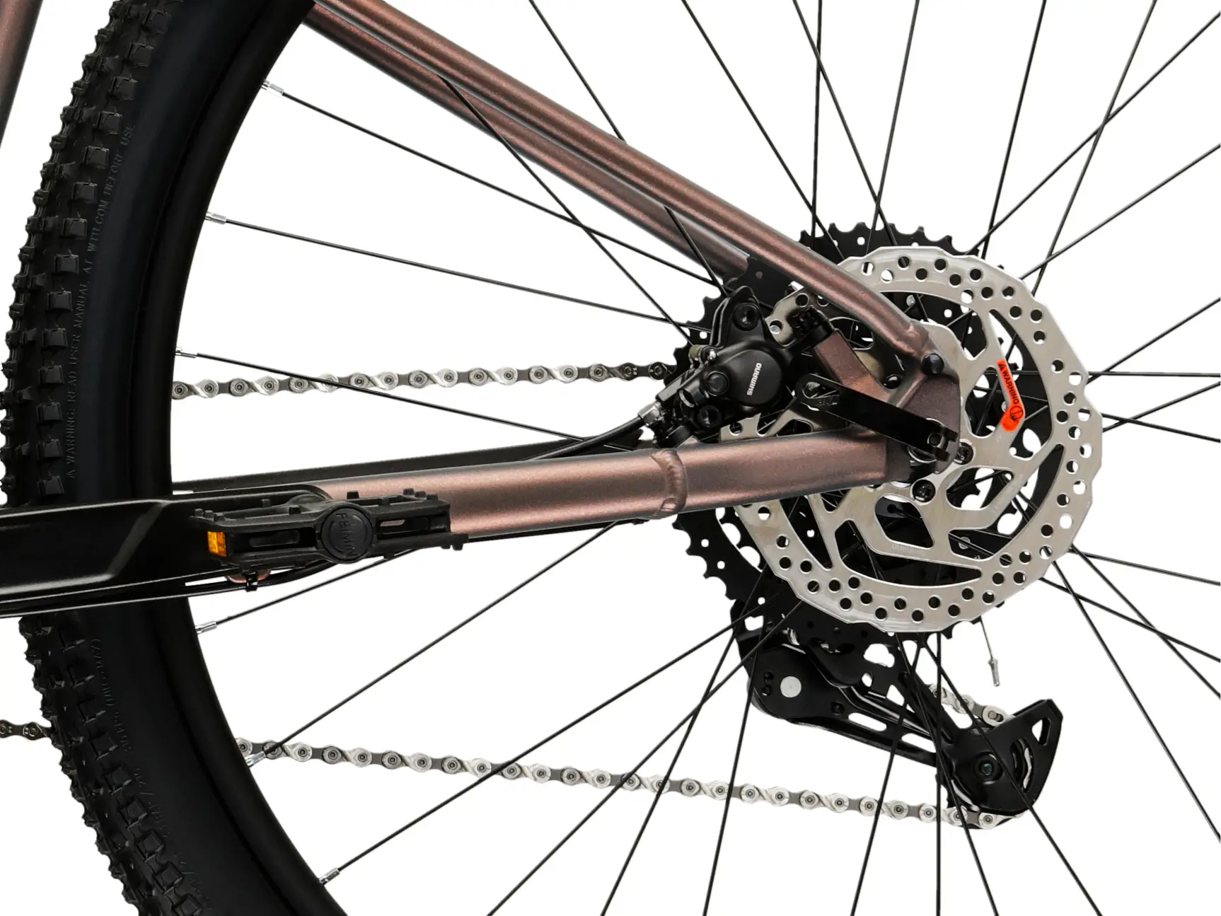 Bicicleta Kross LEVEL X100 29", maro, S-410 mm [5]