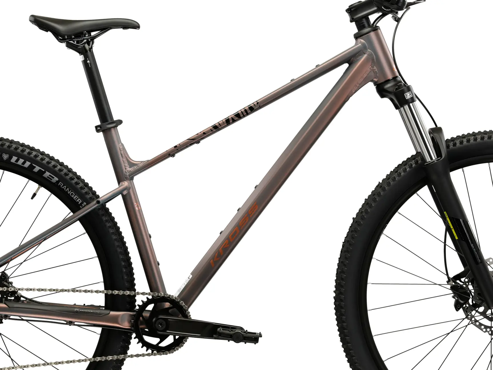 Bicicleta Kross LEVEL X100 29", maro, S-410 mm [7]