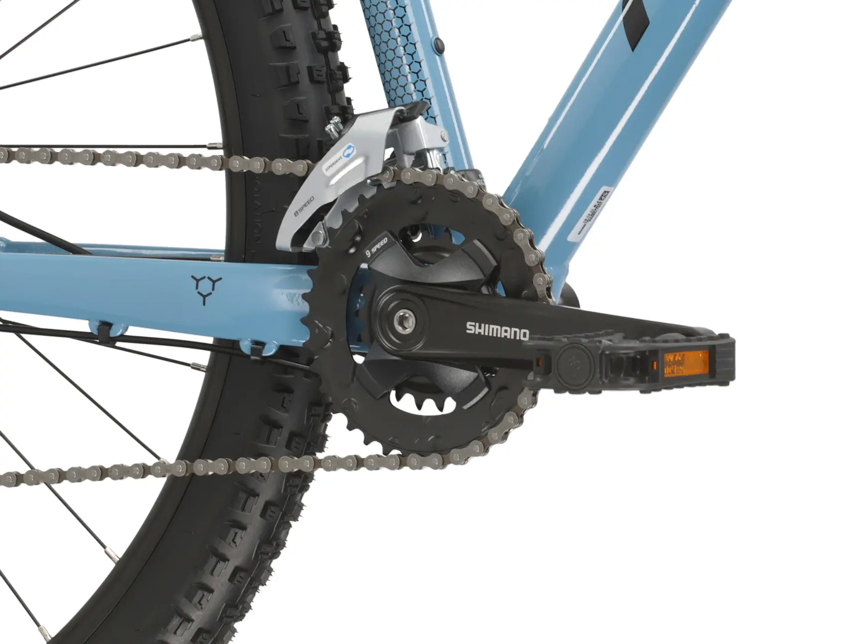 Bicicleta MTB cross country KROSS HEXAGON 4.0 27.5 Blue 2024 [9]