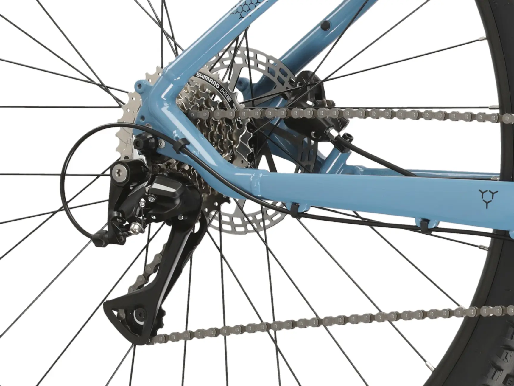 Bicicleta MTB cross country KROSS HEXAGON 4.0 27.5 Blue 2024 [8]