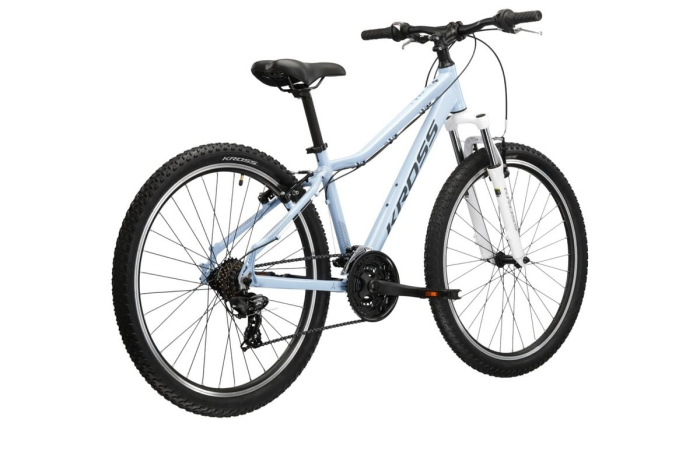 Bicicletă MTB Kross Lea 1.0 26", Bleu/Grafit, M, 480mm [1]