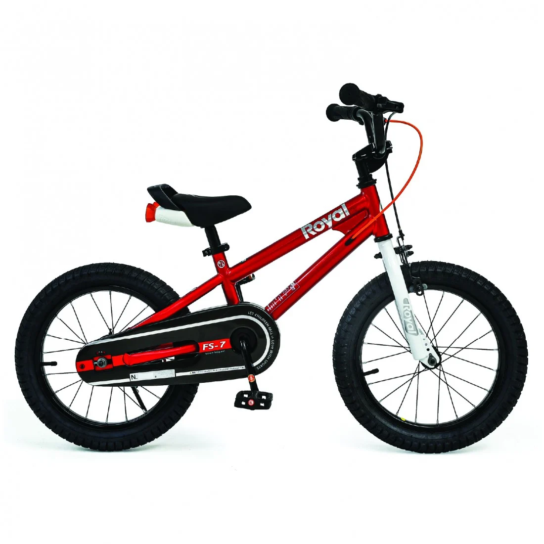 BICICLETA ROYAL BABY FREESTYLE 7.0 NF, 14 INCH, ROSU [4]