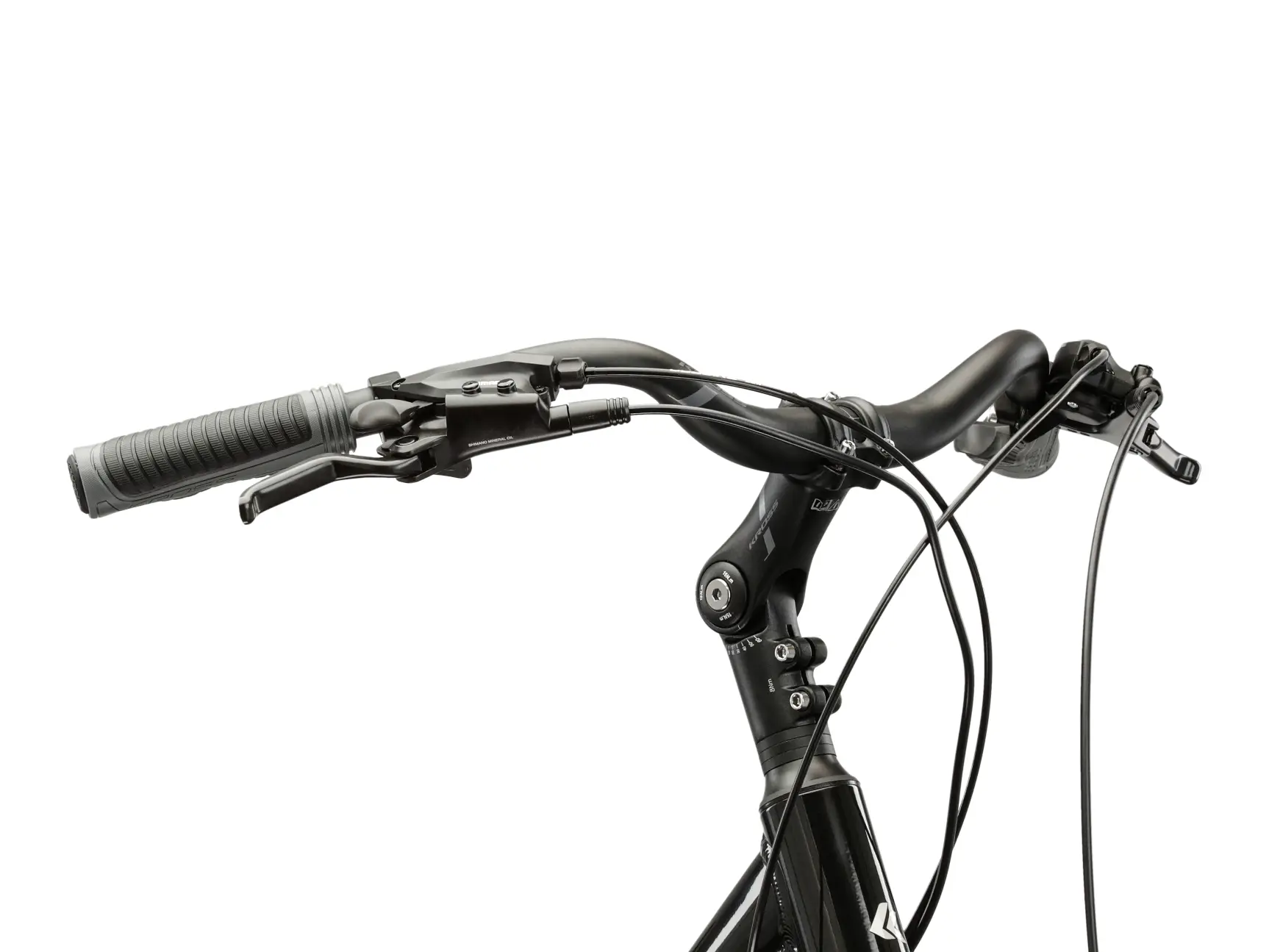 Bicicletă trekking KROSS Trans 4.0 roata 28", cadru 19"/L, neagră [4]