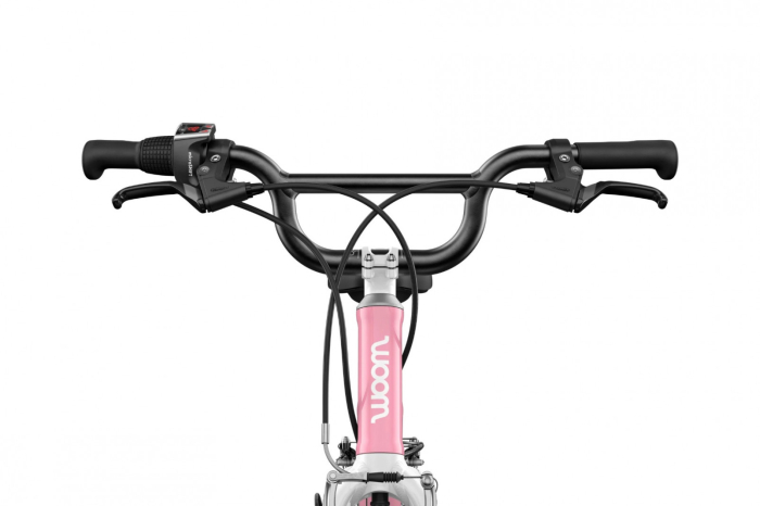 Bicicleta Woom Go 2, cu roti de 14", powder pink [5]