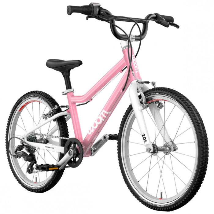 Bicicleta Woom Go 2, cu roti de 14", powder pink [2]
