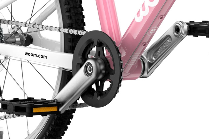 Bicicleta Woom Go 2, cu roti de 14", powder pink [4]