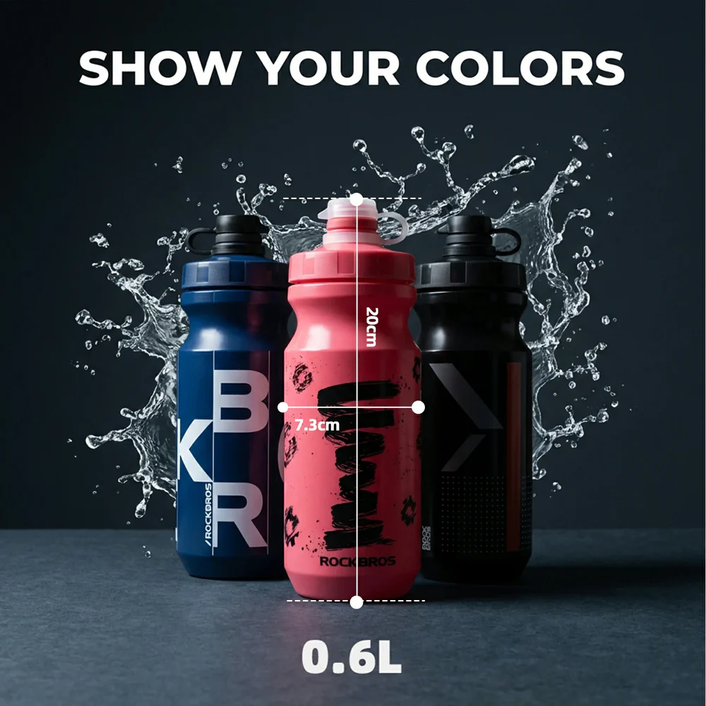 Bidon apa pentru ciclism 600 ml [3]